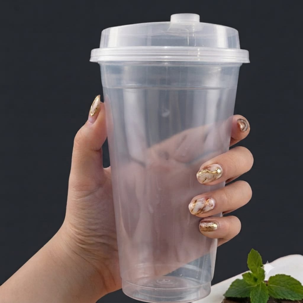 Cup Injection 700ml — kemasan plastik