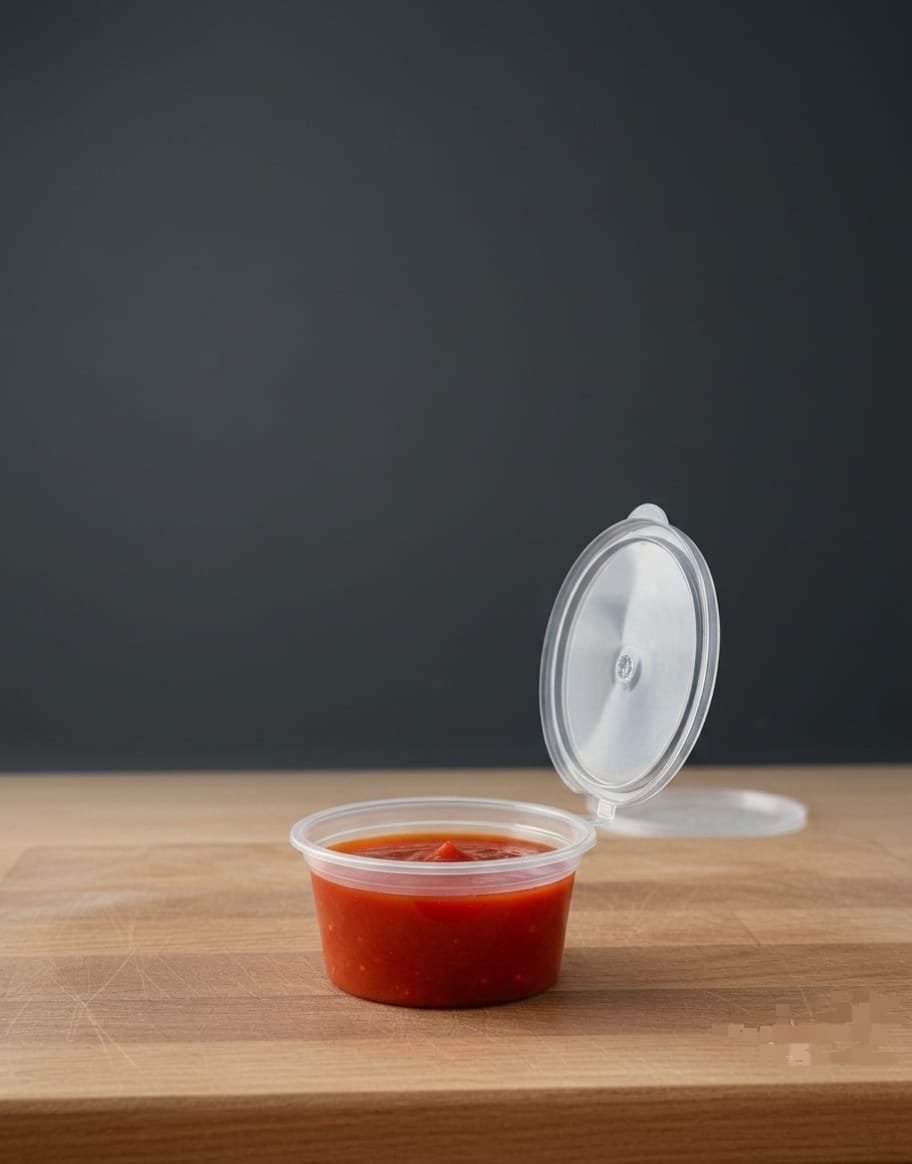 Cup sauce 60ml — kemasan plastik