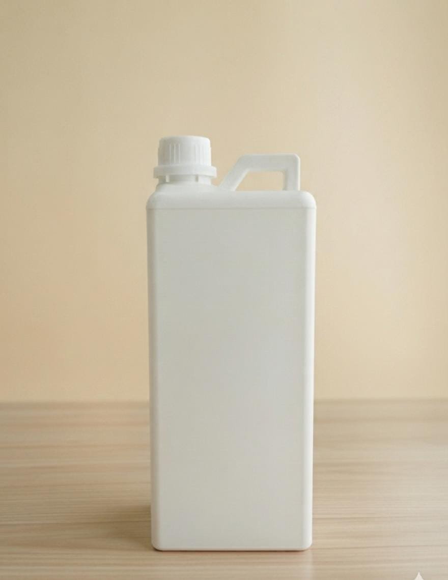 Jerigen 1liter panjang — kemasan plastik