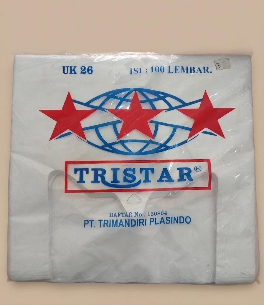 Kantong kresek ukuran 26 putih — kemasan plastik