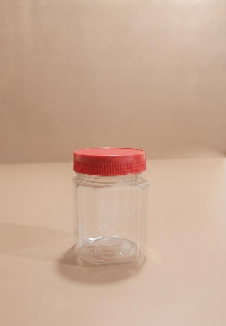 Jar Kotak 150ml — kemasan plastik