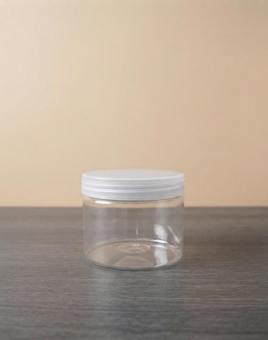 Toples Bening 400ml — kemasan plastik
